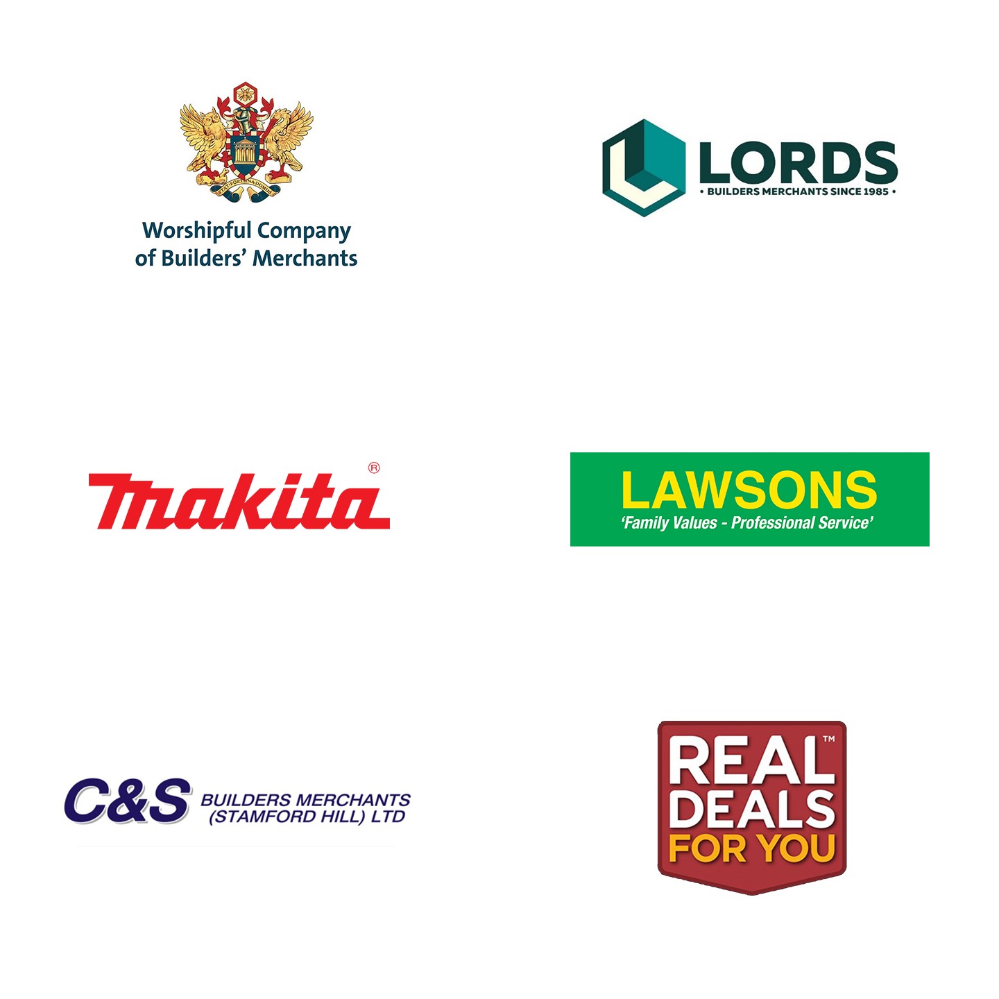 Suppliers Logos Build Up